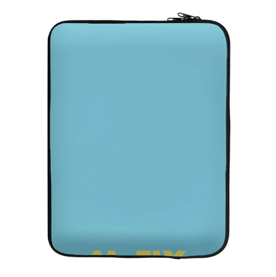 Blue And Yelllow - McFly Laptop Sleeve