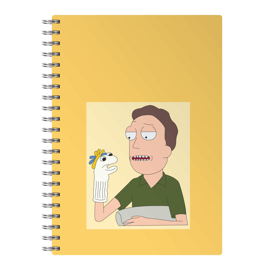 Puppet - Rick And Morty Notebook