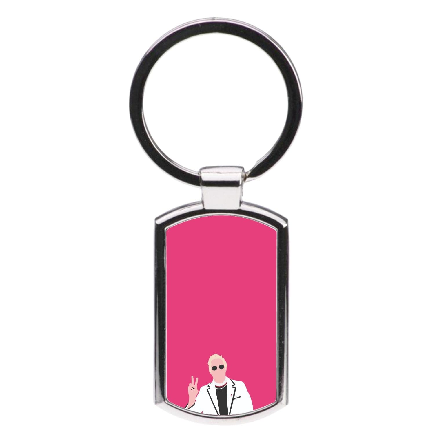 Pink Davidson Luxury Keyring