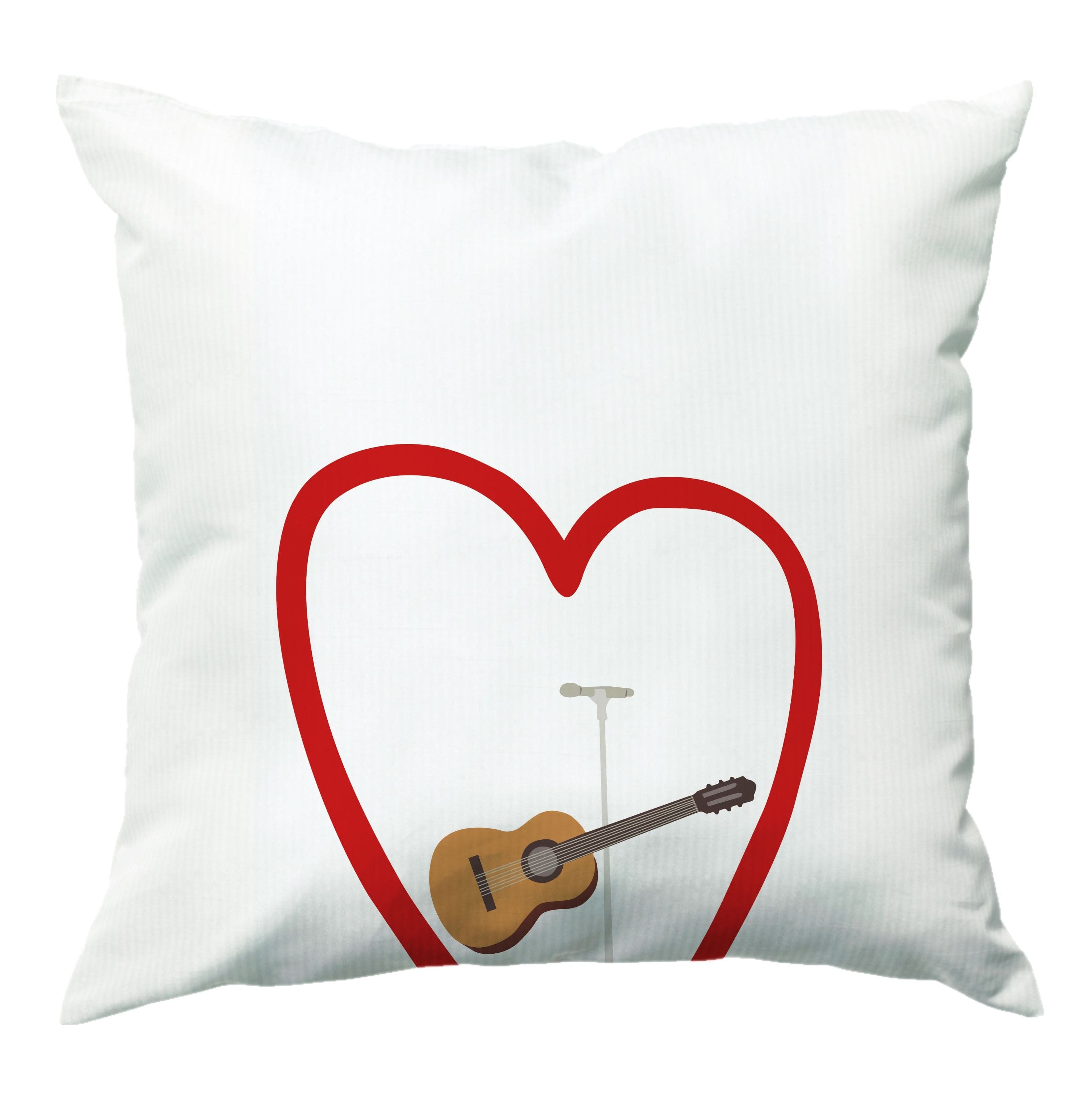 Love Guitar Cushion