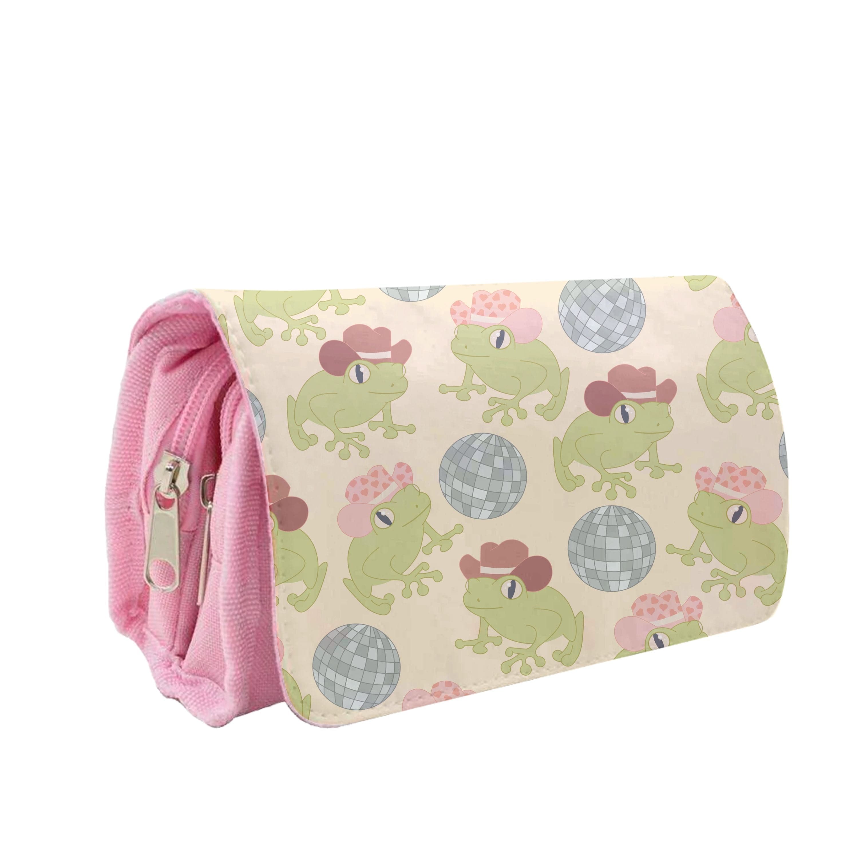 Frogs With Cowboy Hats - Western  Pencil Case