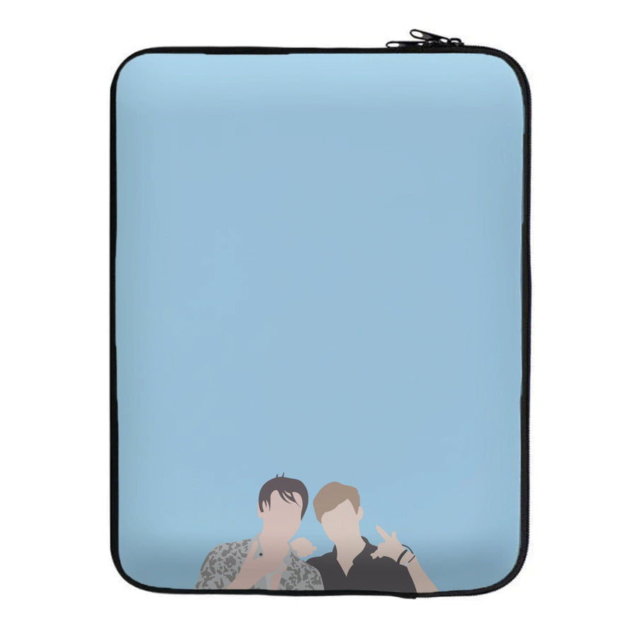 Pose - Sam And Colby Laptop Sleeve