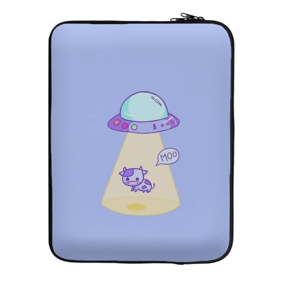 Cow Abduction Laptop Sleeve