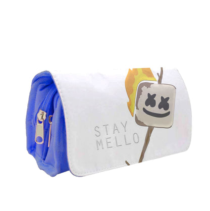 Stay Mello White Helmet DJw - White Helmet DJ Pencil Case