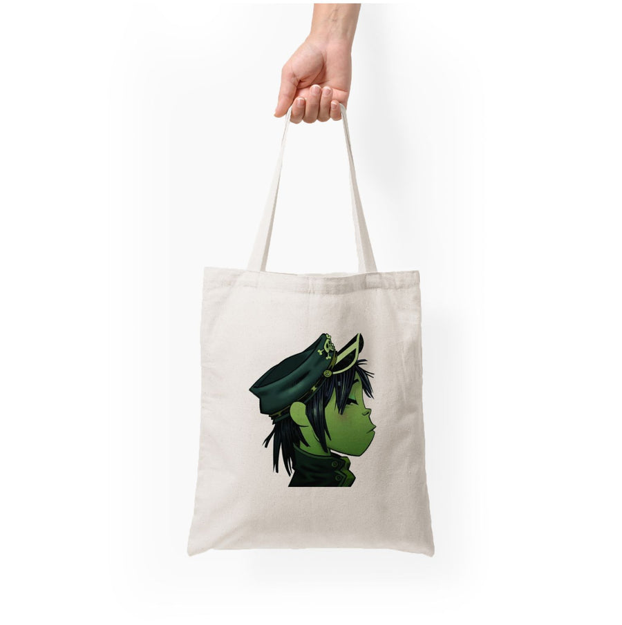 Green 2d - Gorillaz Tote Bag