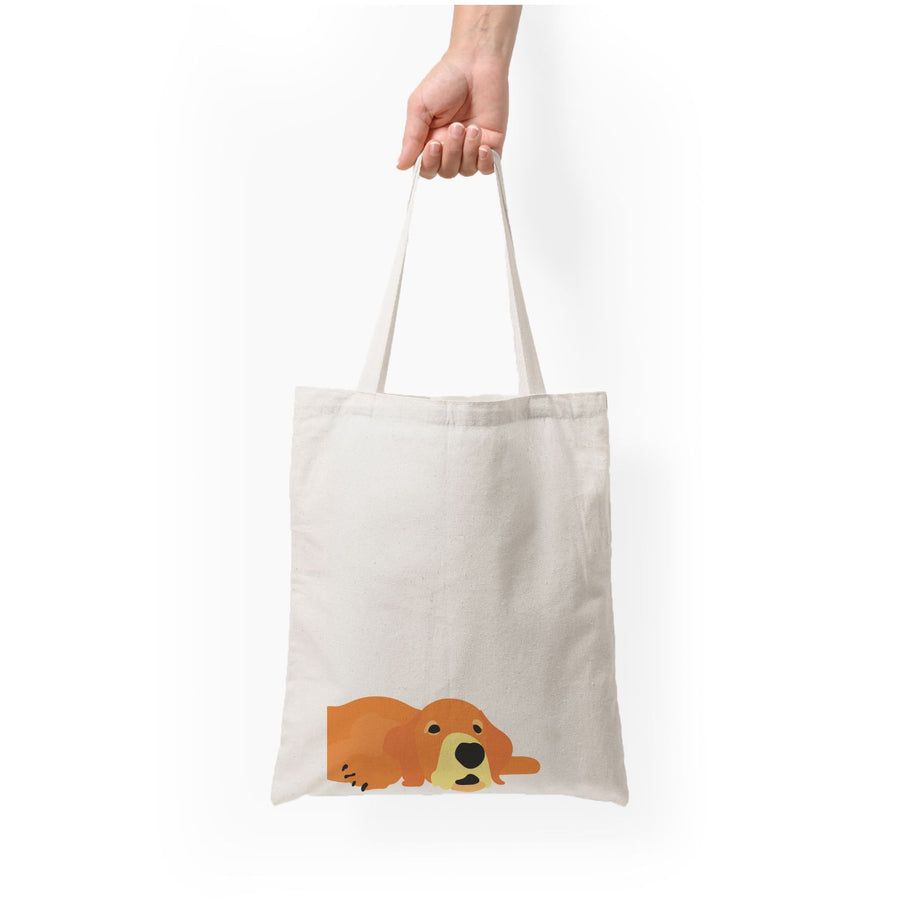 Laying and chilling - Dog Patterns Tote Bag