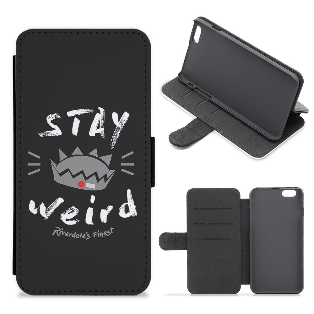 Jughead Jones Stay Weird - Riverdale Flip / Wallet Phone Case - Fun Cases