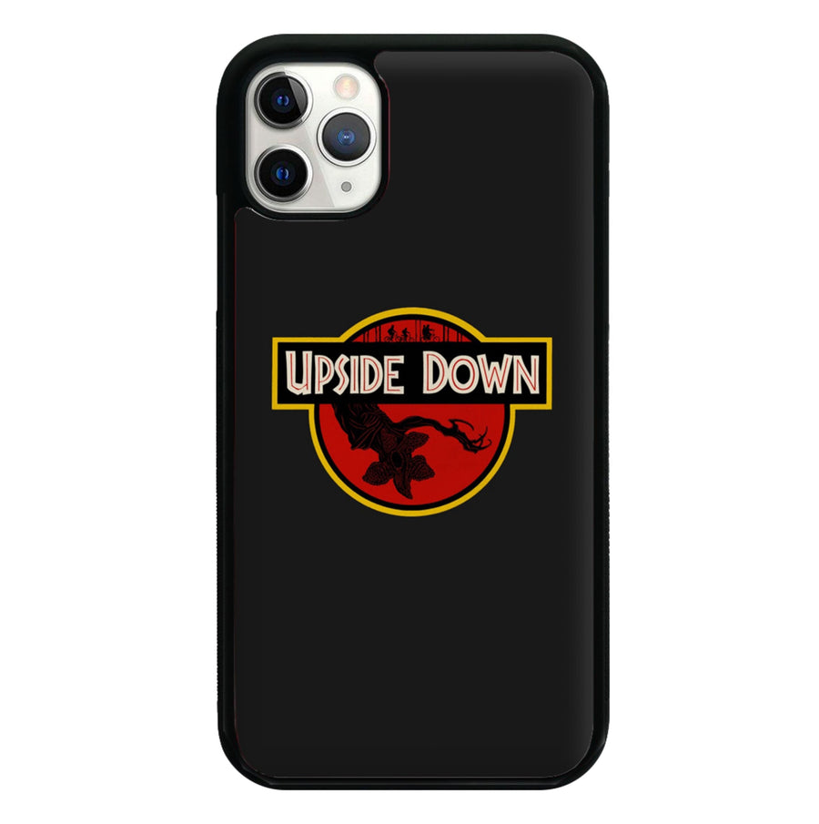 Upside Down - Jurassic Inspired Stranger Things Phone Case