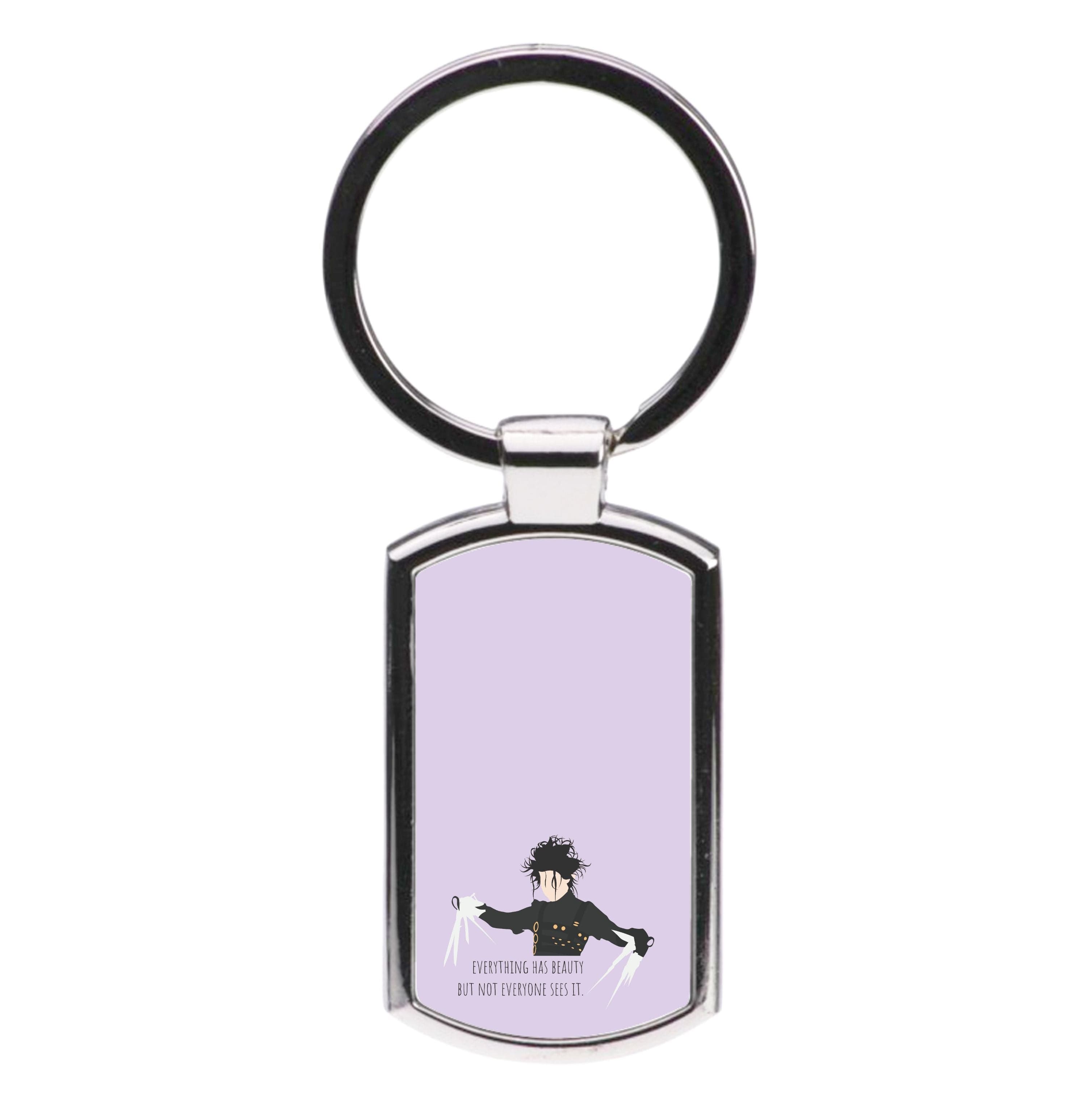 Everything Has Beauty - Scissorhands Luxury Keyring