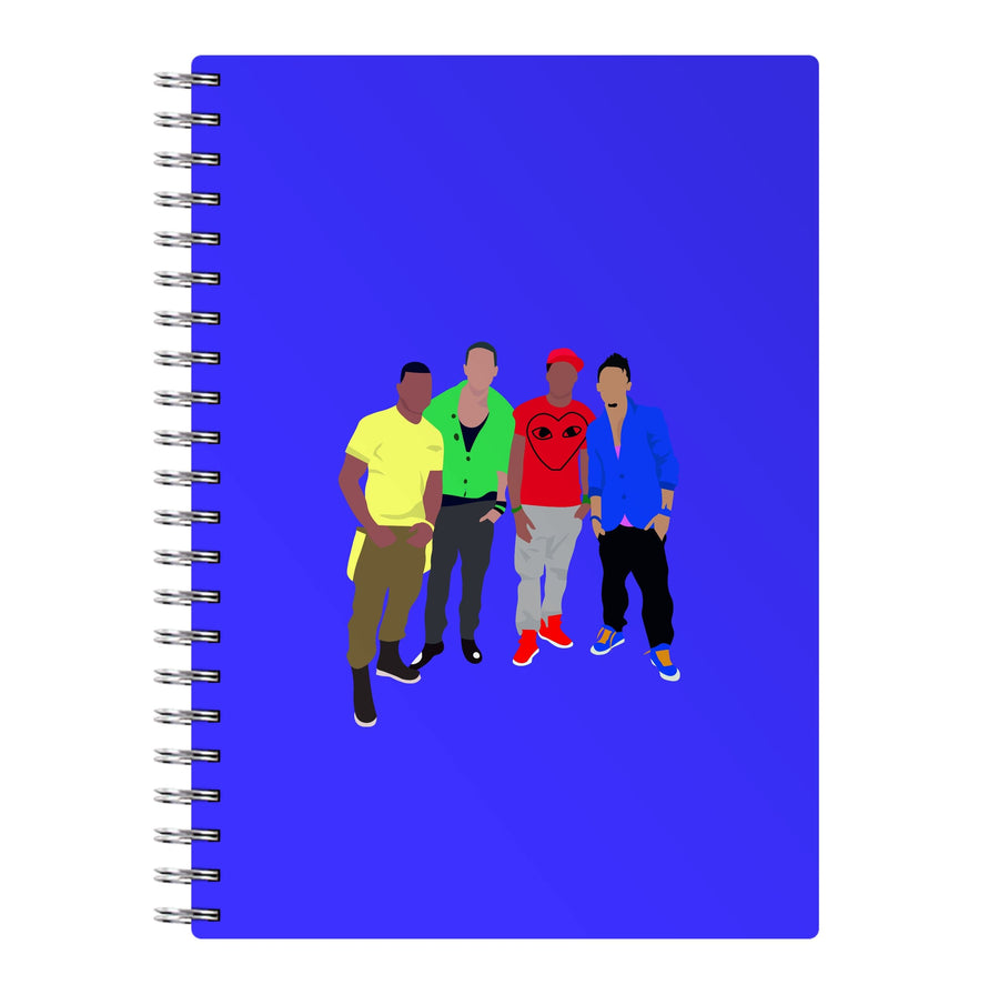 Members Purple - JLS  Notebook