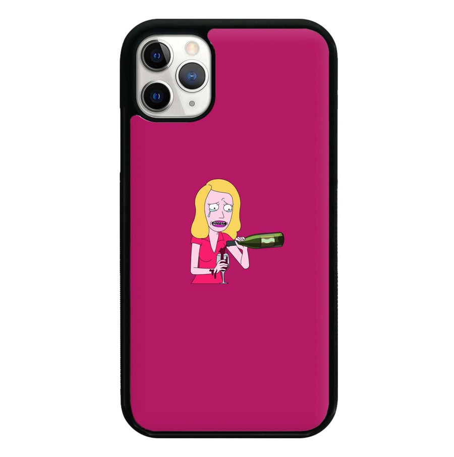 Beth Crying - Rick And Morty Phone Case
