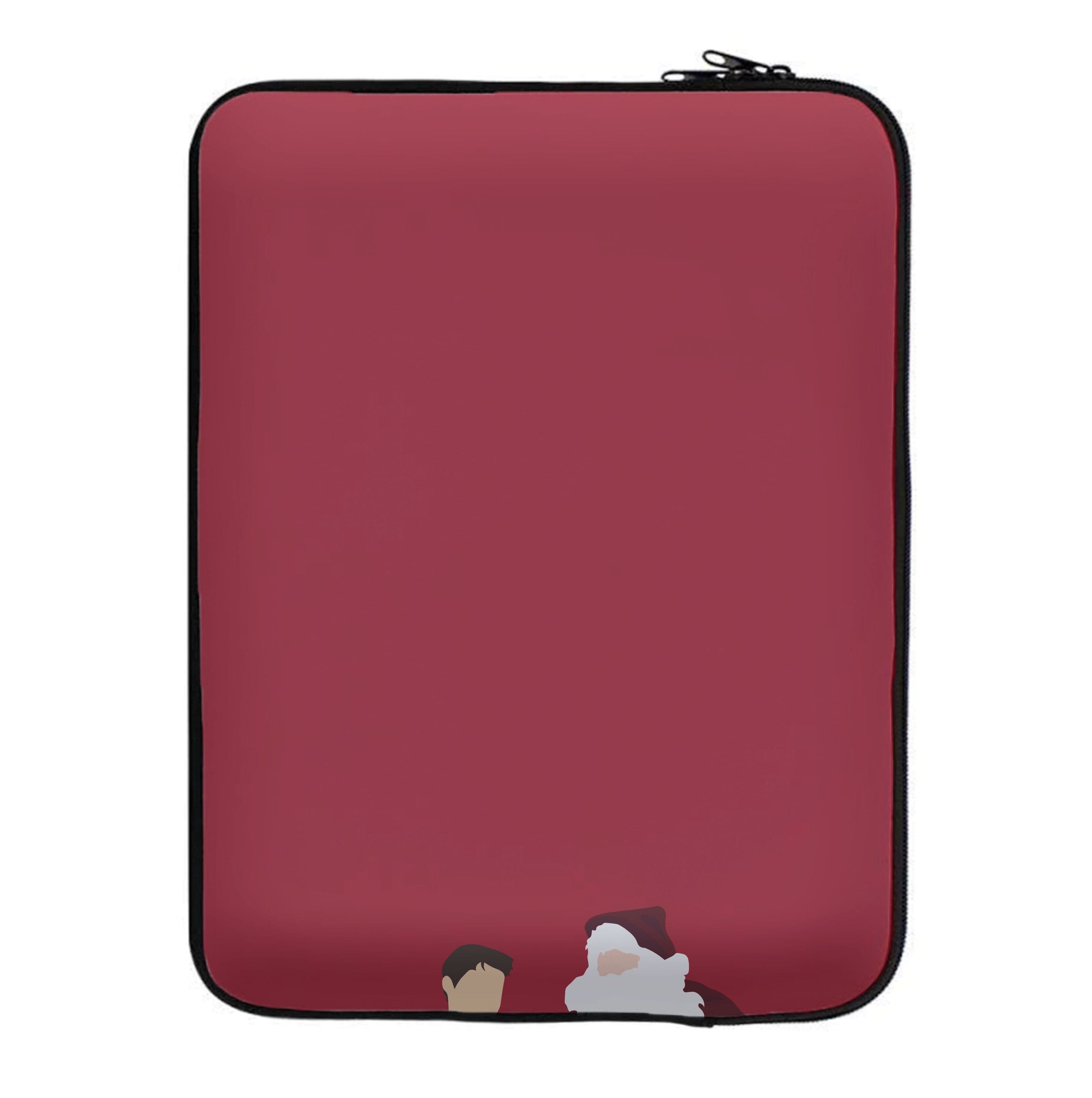 Santa With Joey - Friends Laptop Sleeve