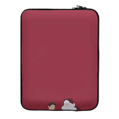 Santa With Joey - Friends Laptop Sleeve