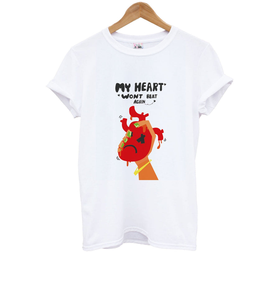 My heart wont beat again - JLS Kids T-Shirt