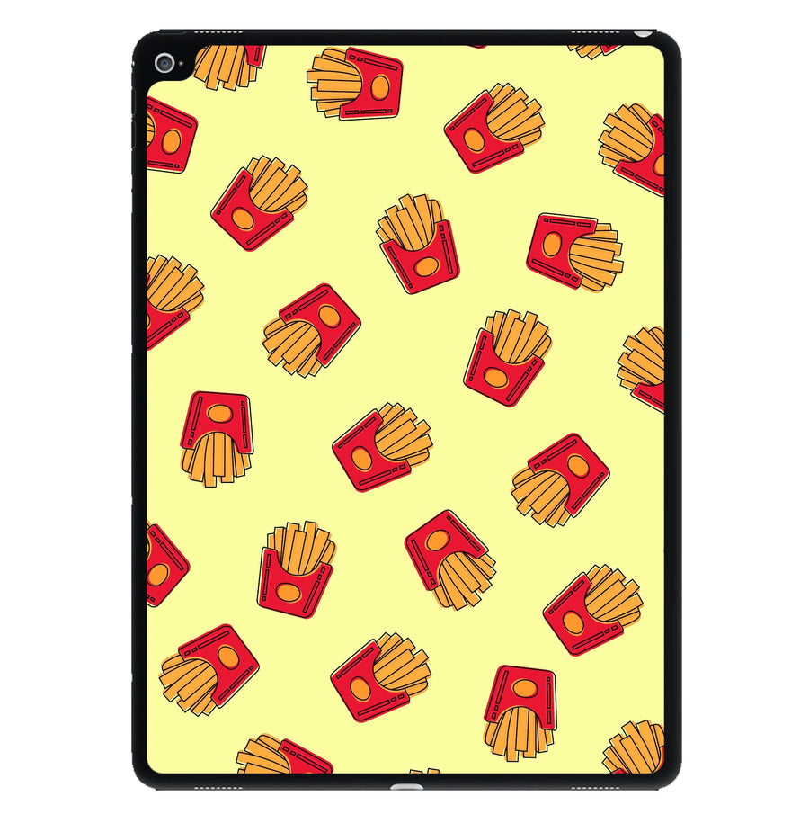 Fries - Fast Food Patterns iPad Case