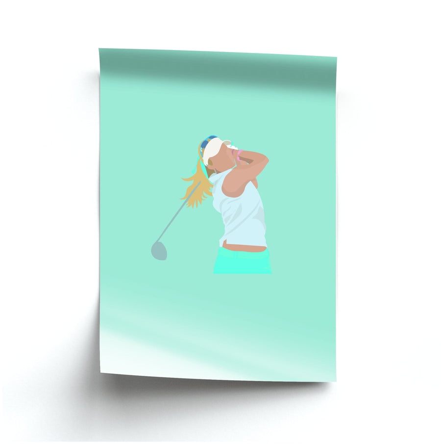 Lexi Thompson - Golf Poster