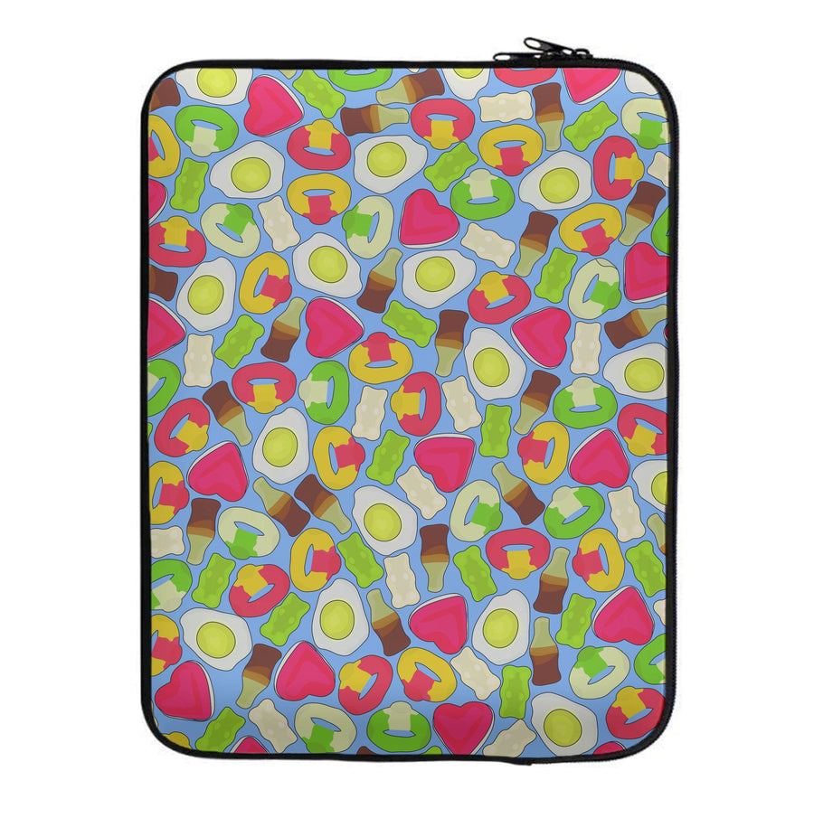 Gummy Sweets - Sweets Patterns Laptop Sleeve