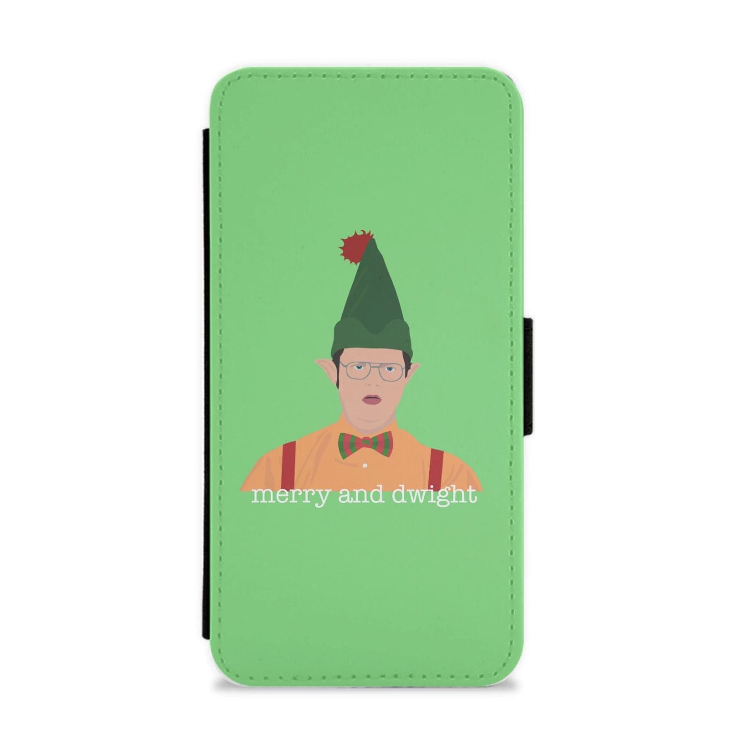 Merry And Dwight Flip / Wallet Phone Case