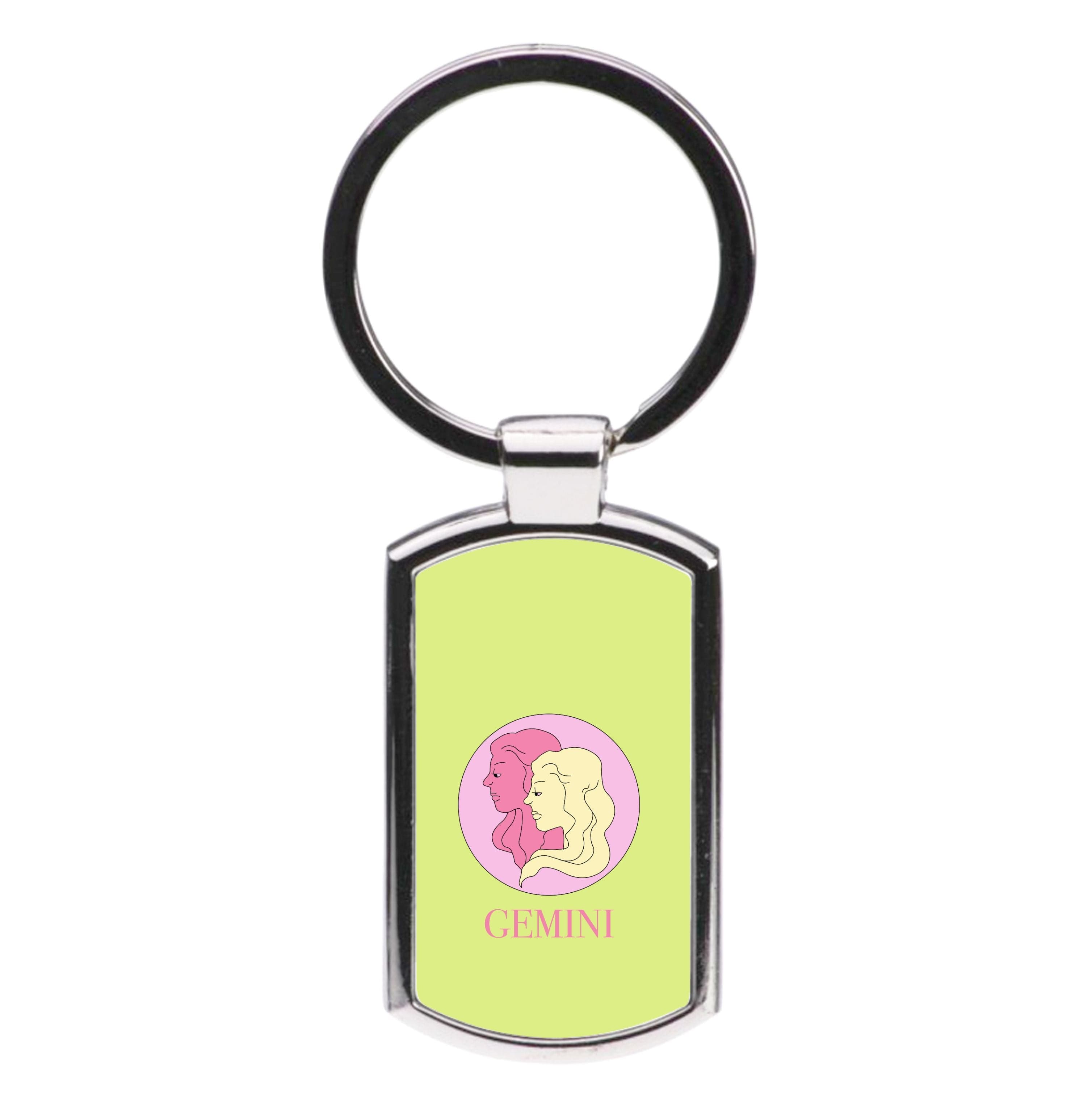 Gemini - Tarot Cards Luxury Keyring