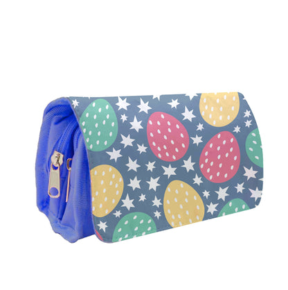 Blue Easter Eggs - Easter Patterns Pencil Case