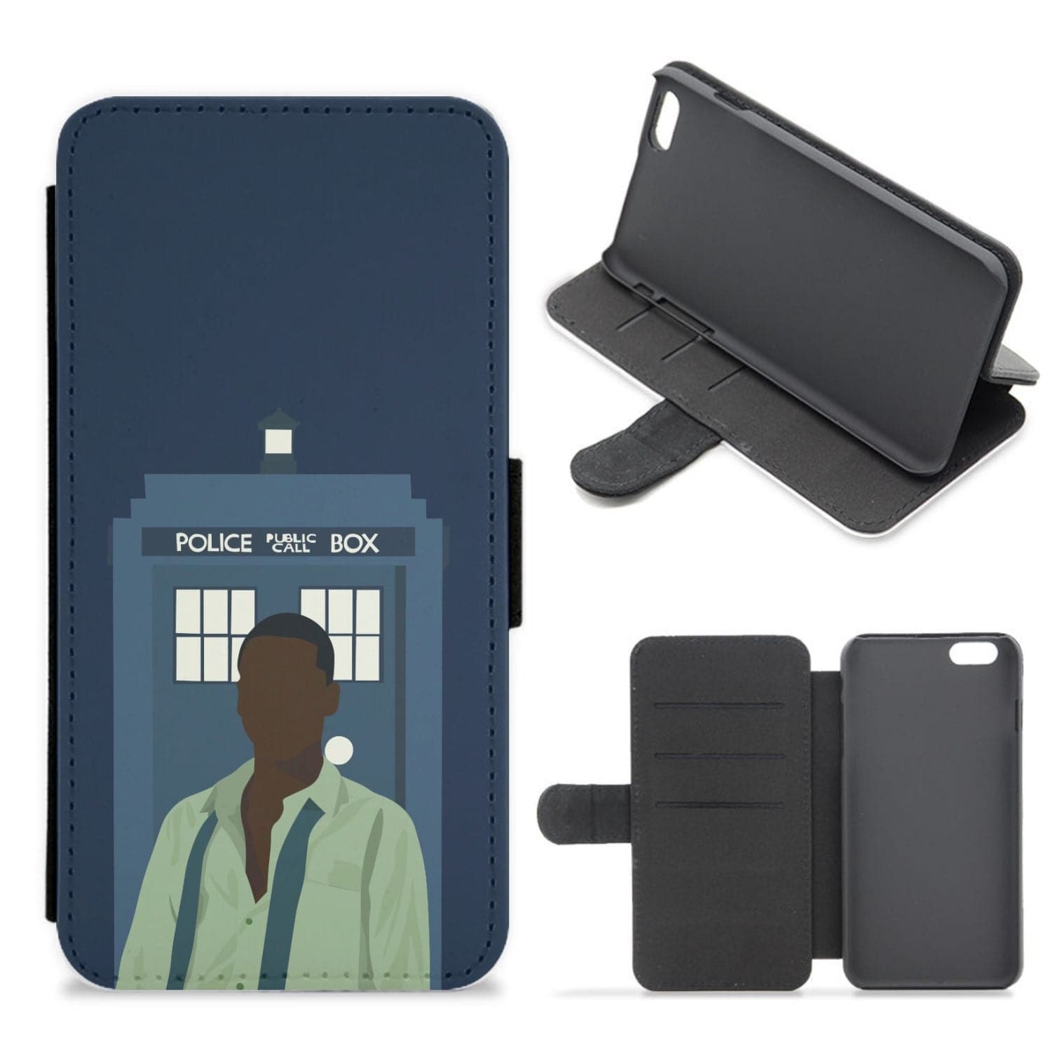 The Doctor Flip / Wallet Phone Case