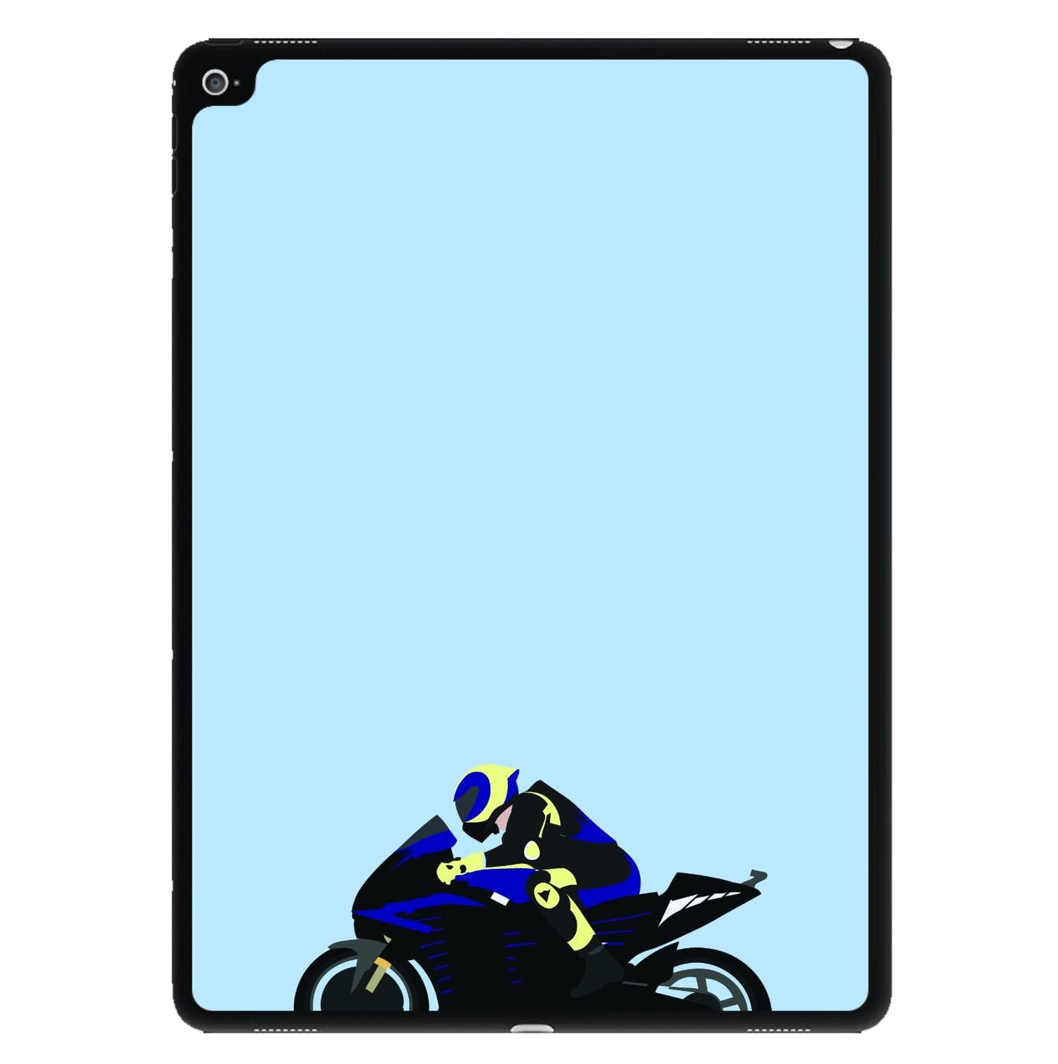 Purple Motorbike - Motorbike iPad Case