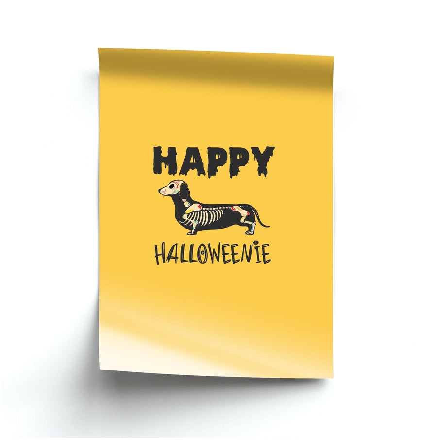 Happy Halloweenie Poster