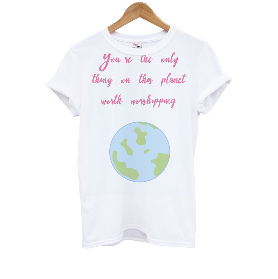 Worth Worshipping - The Seven Husbands of Evelyn Hugo Kids T-Shirt