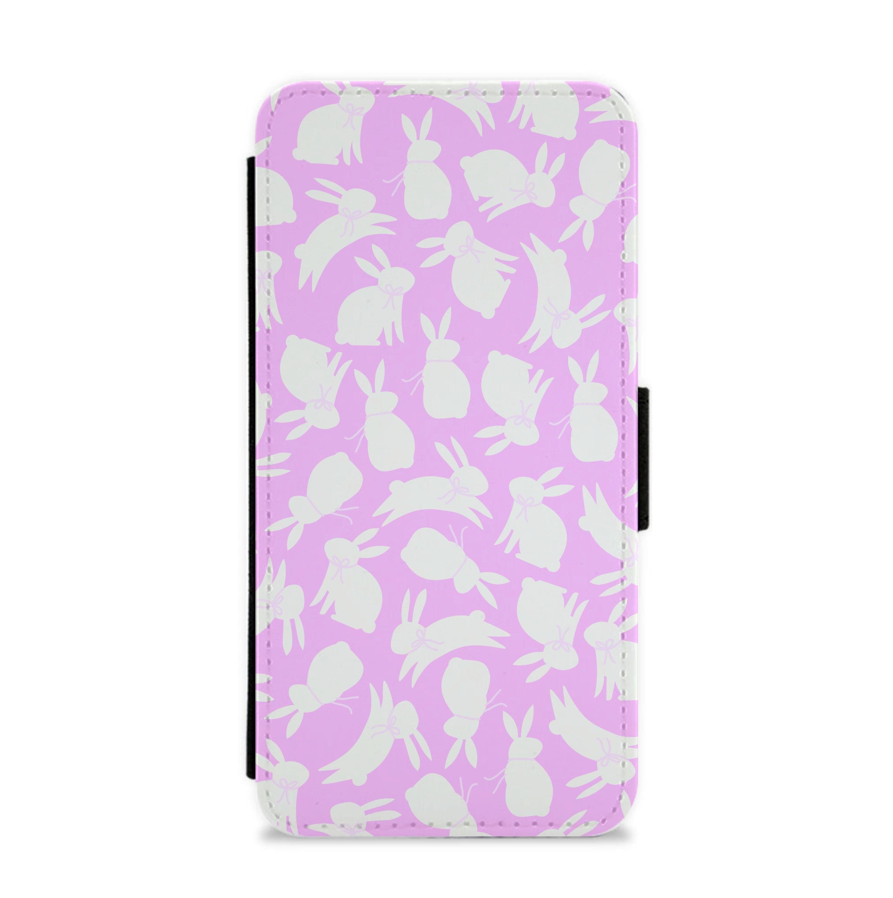 Bunnies And Bows - Easter Patterns Flip / Wallet Phone Case