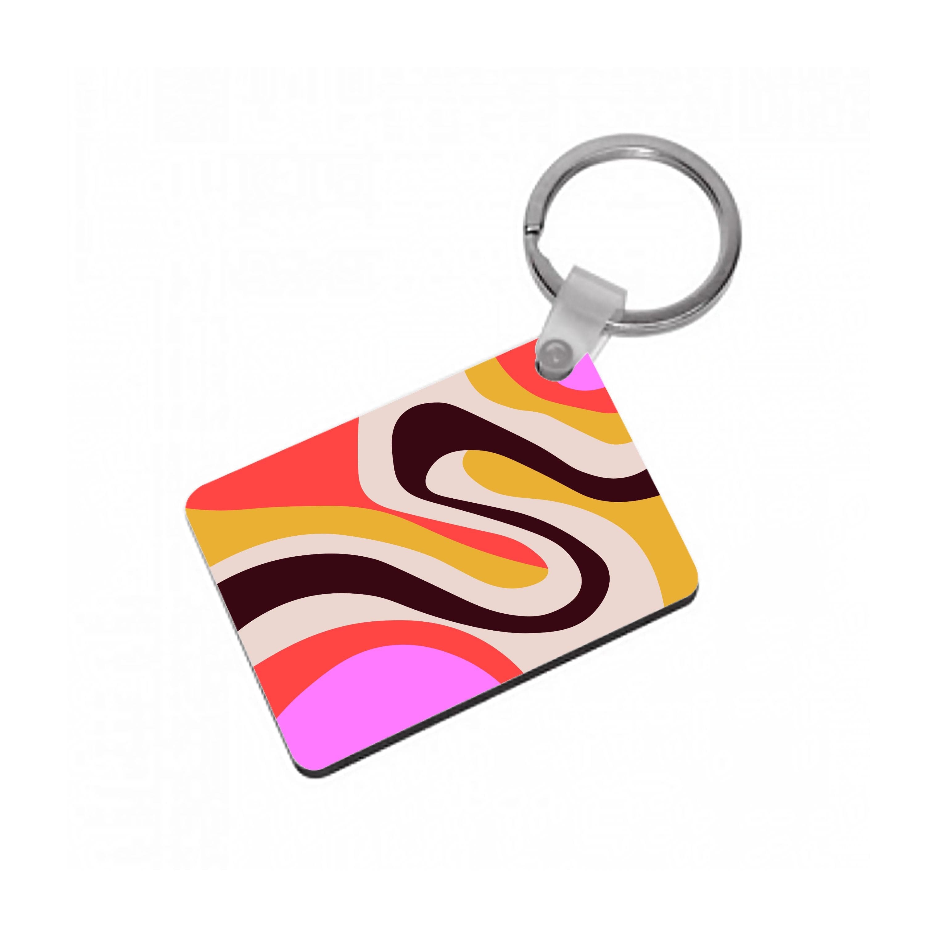 Abstract Patterns 29 Keyring