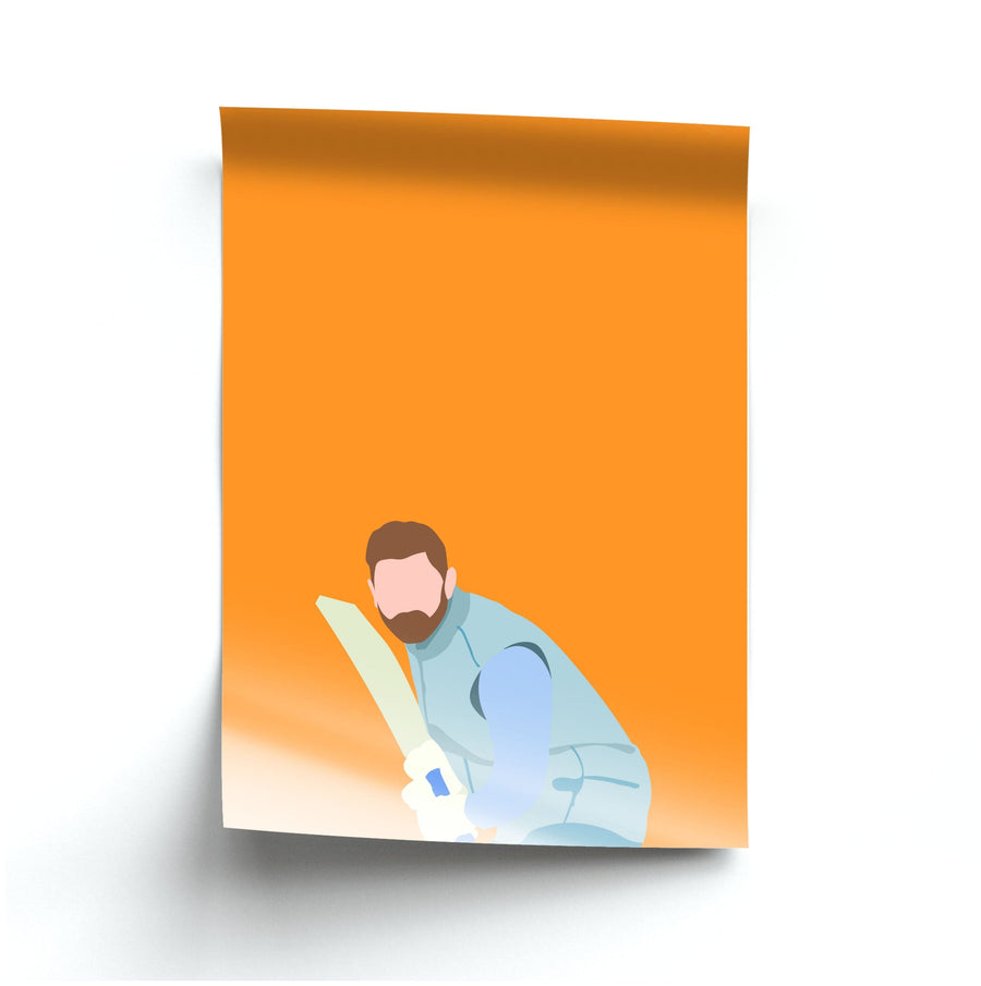 Johnny Bairstow - Cricket Poster