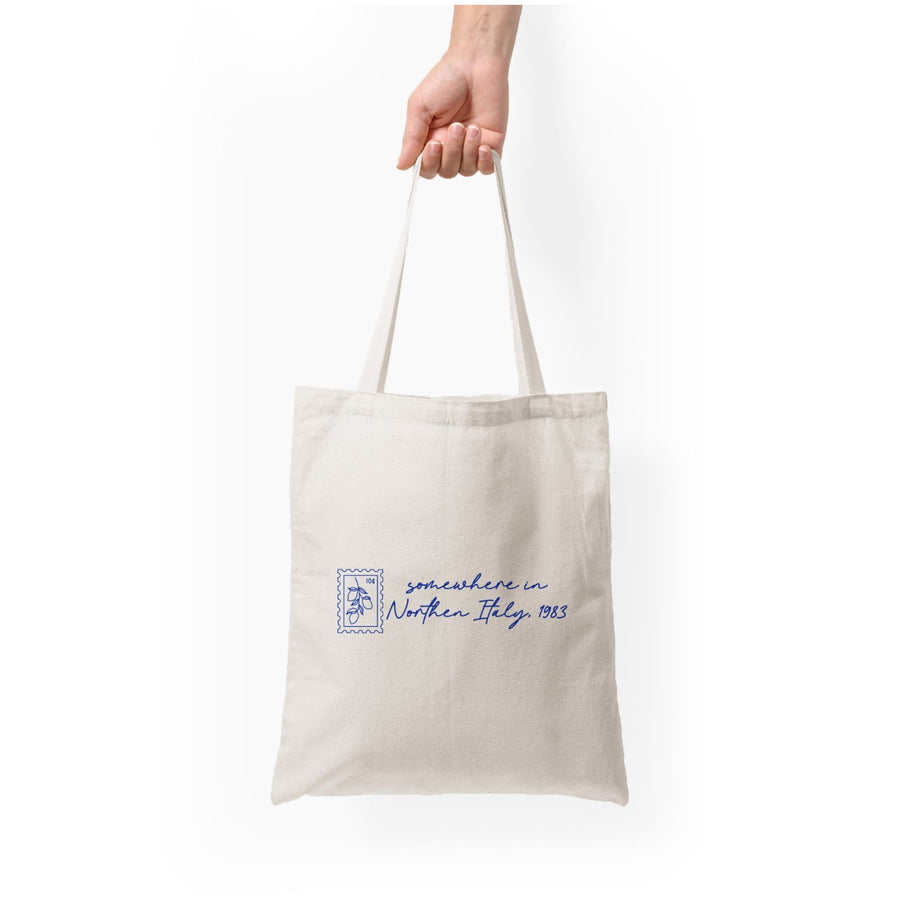Somewhere In Northen Italy - Call Me By Your Name Tote Bag