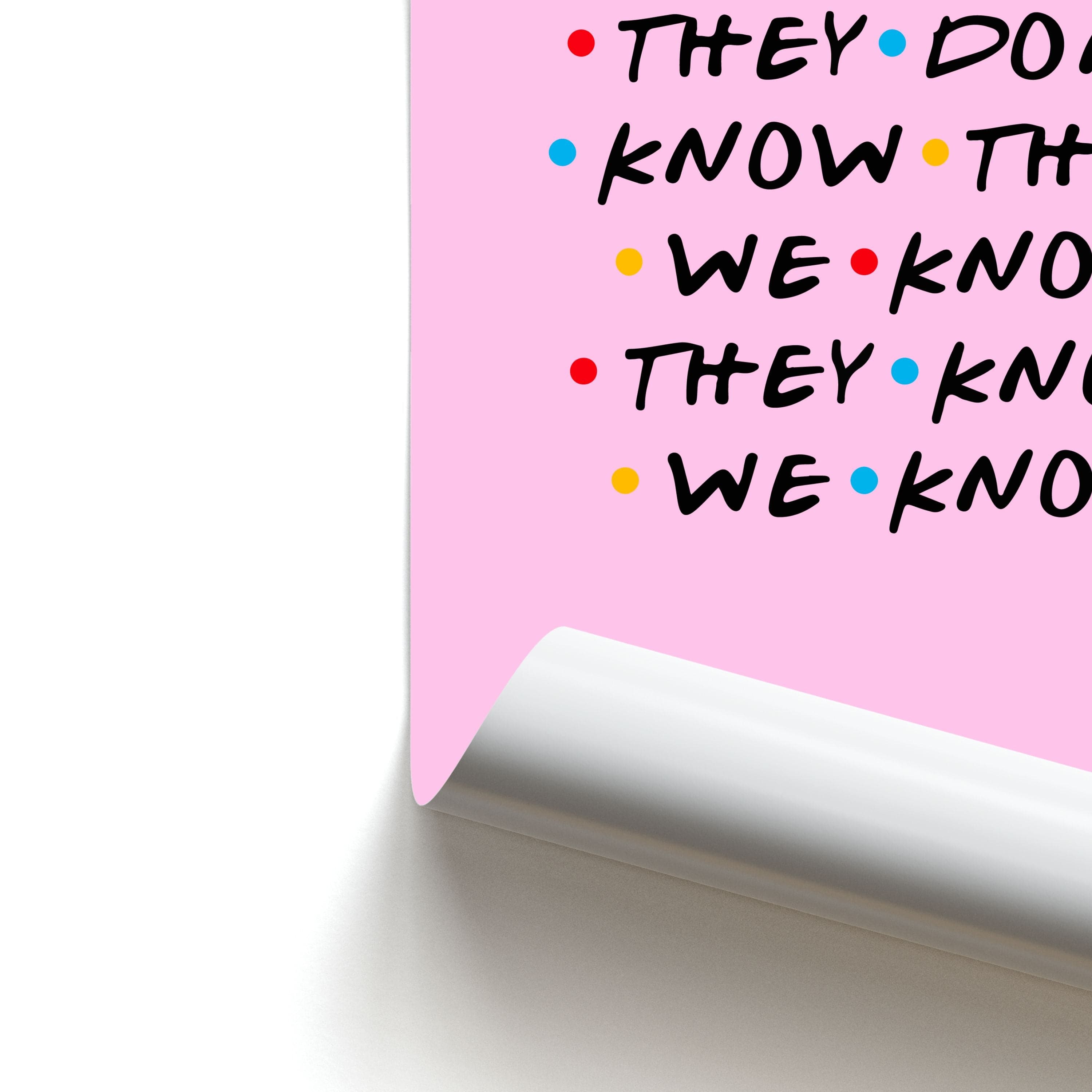 They Dont Know That We Know Poster