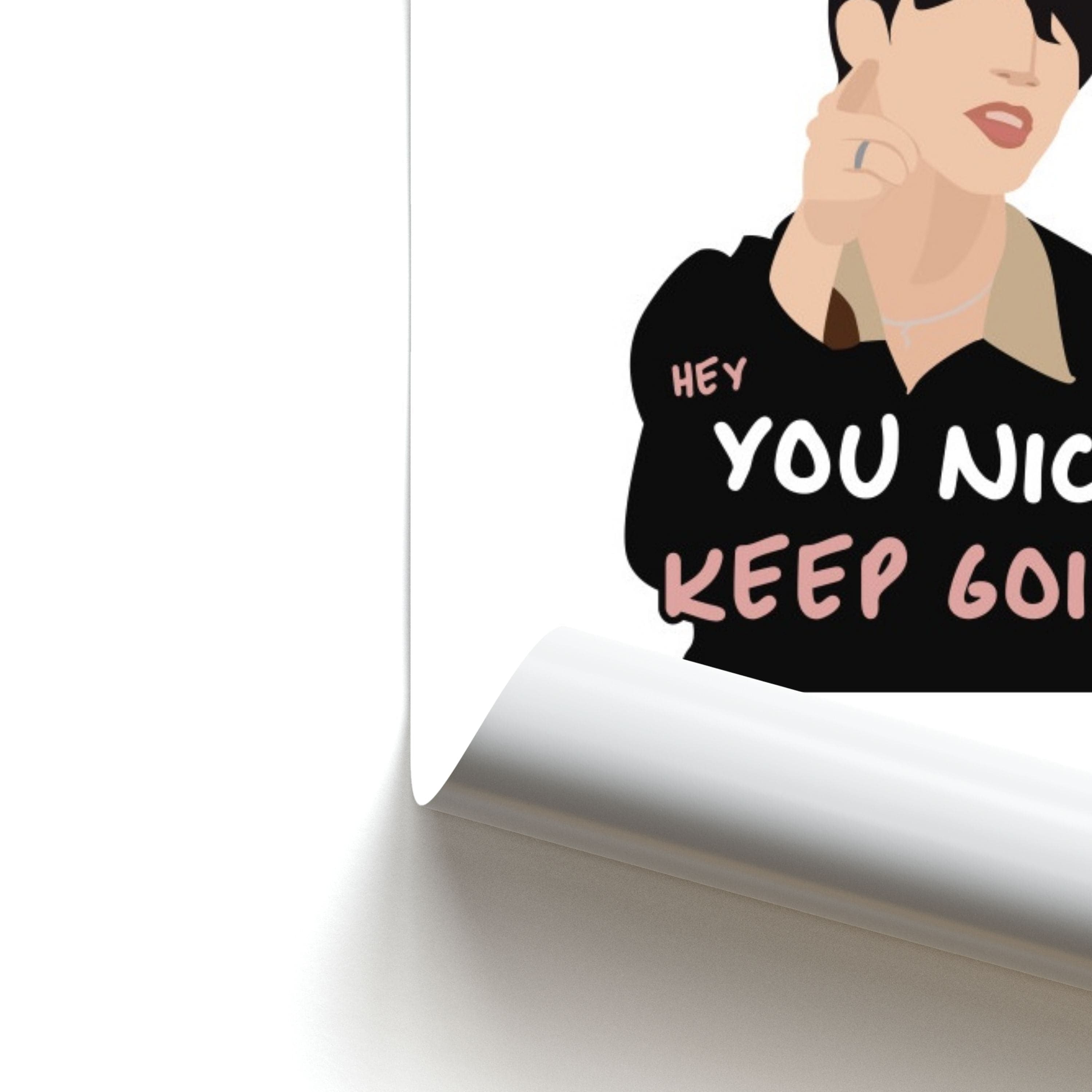 You Nice Keep Going - K Pop Poster