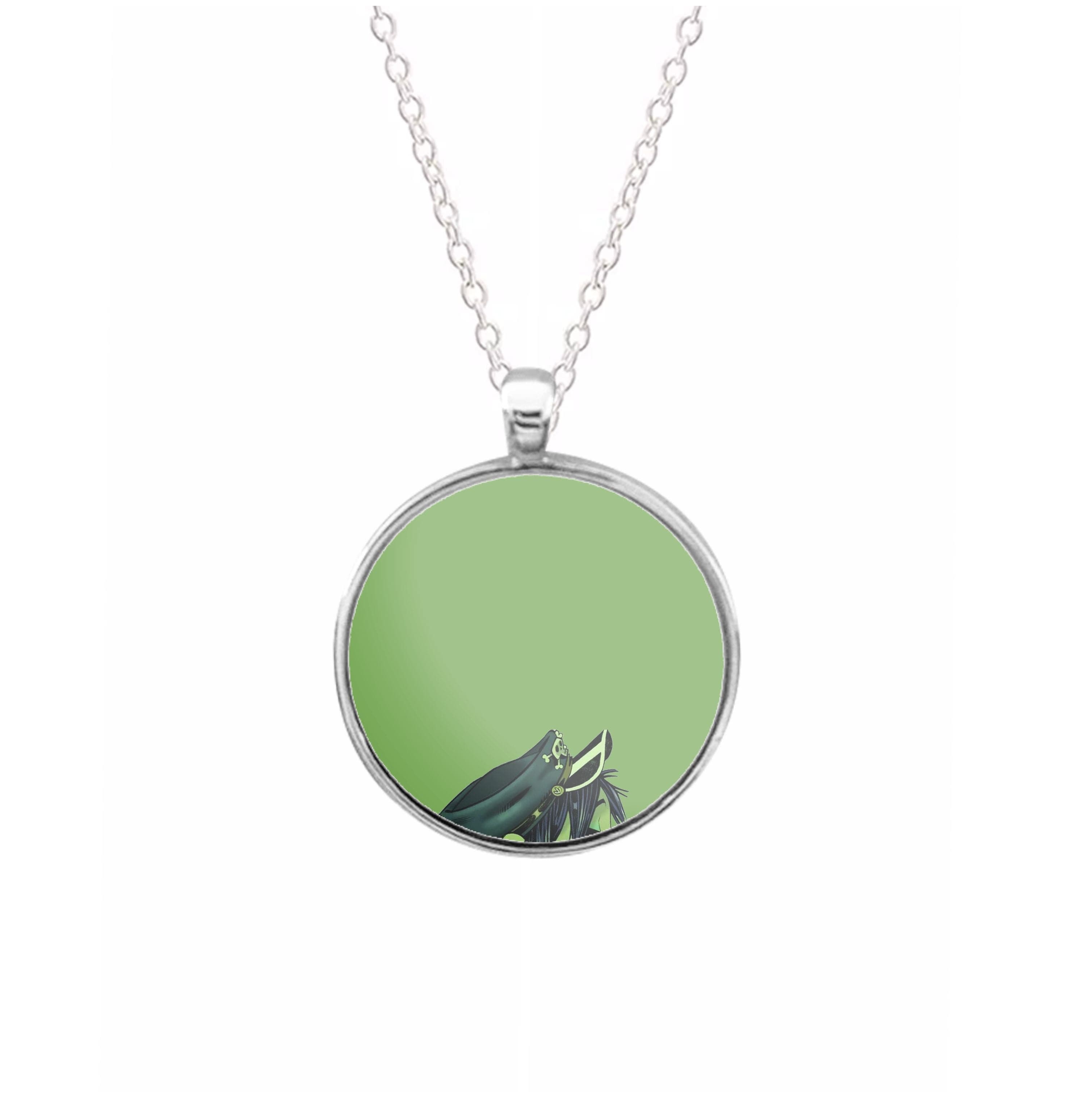 Green 2d Necklace