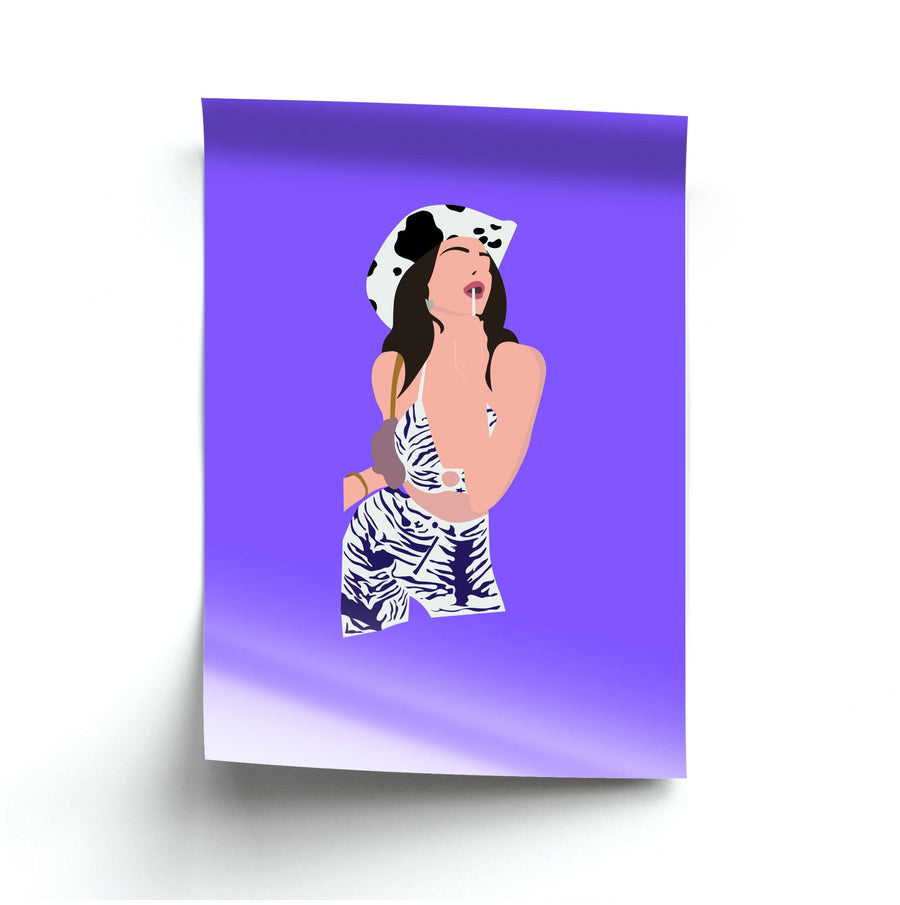 Cow print - Kendall Jenner Poster