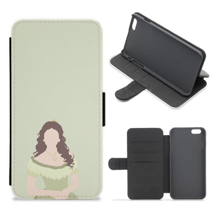 Elena Green Dress - VD Flip / Wallet Phone Case