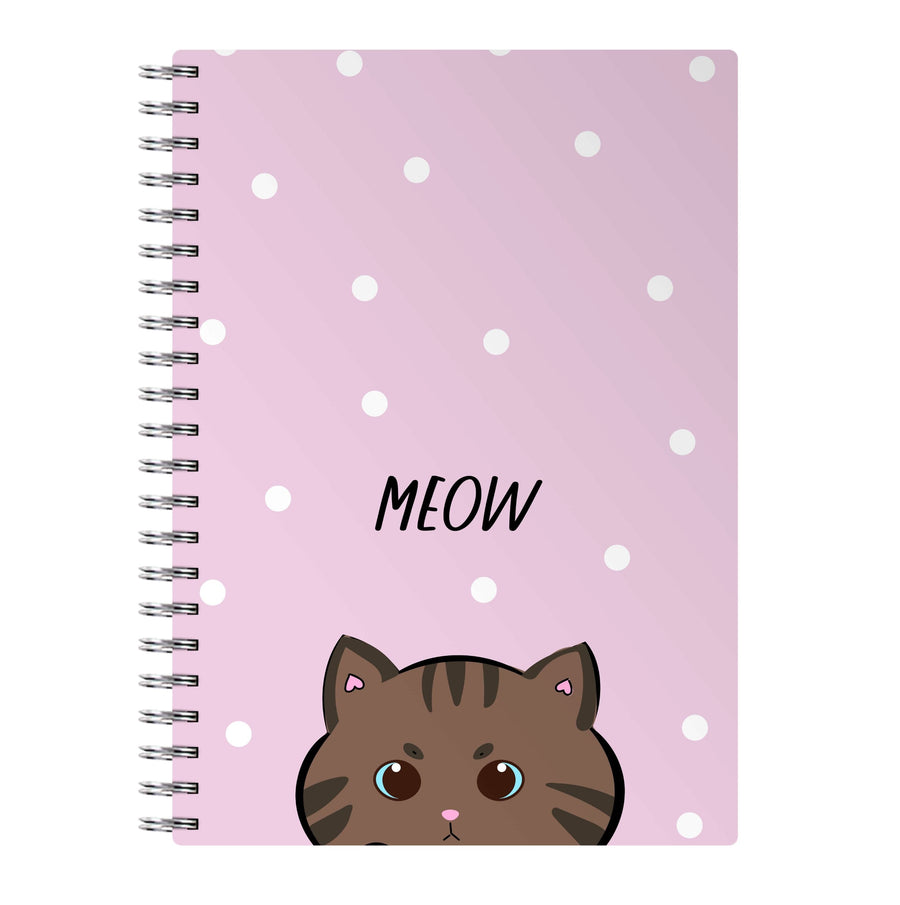 Meow Purple - Cats Notebook