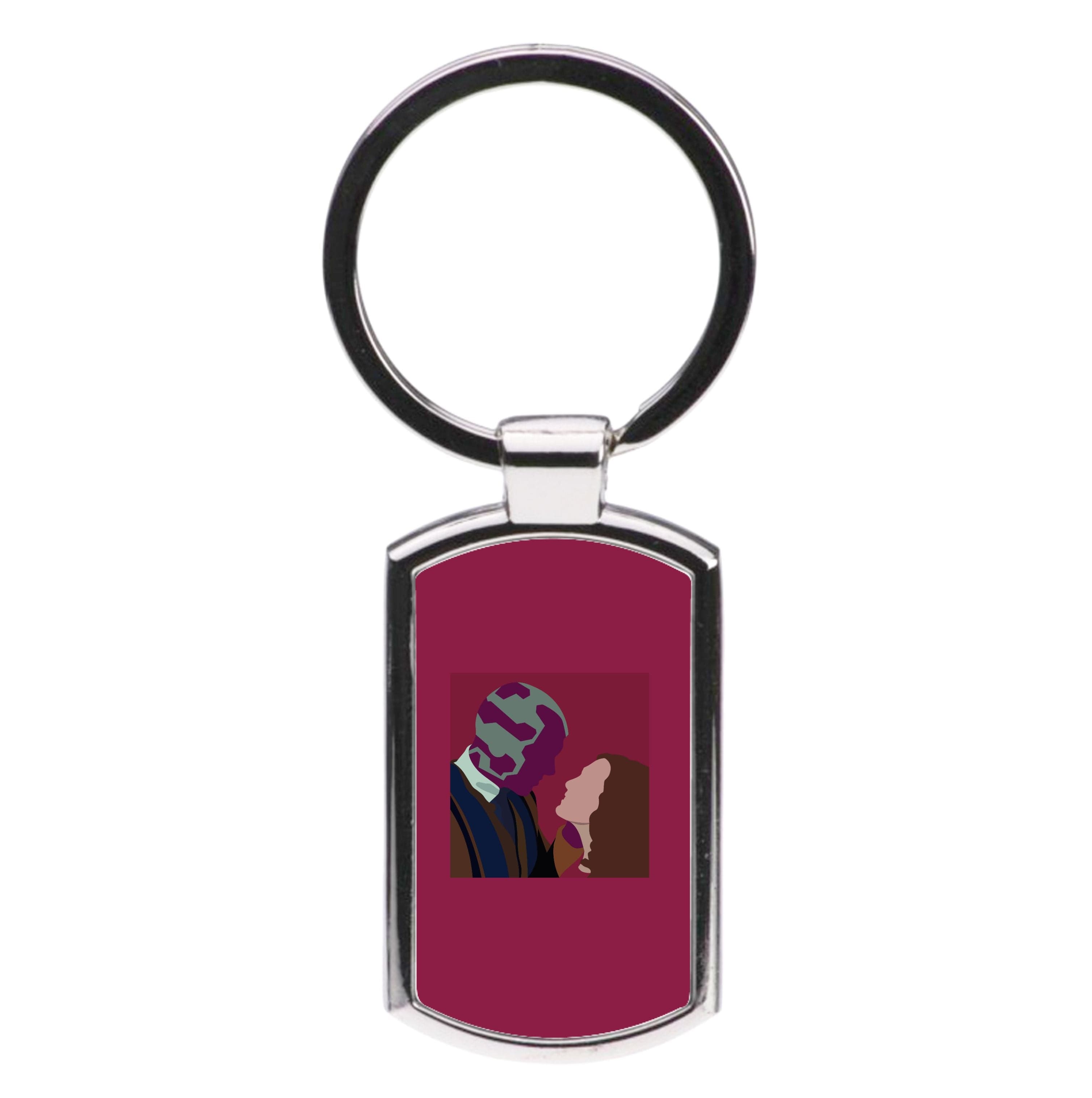 Wandavision and vision Luxury Keyring