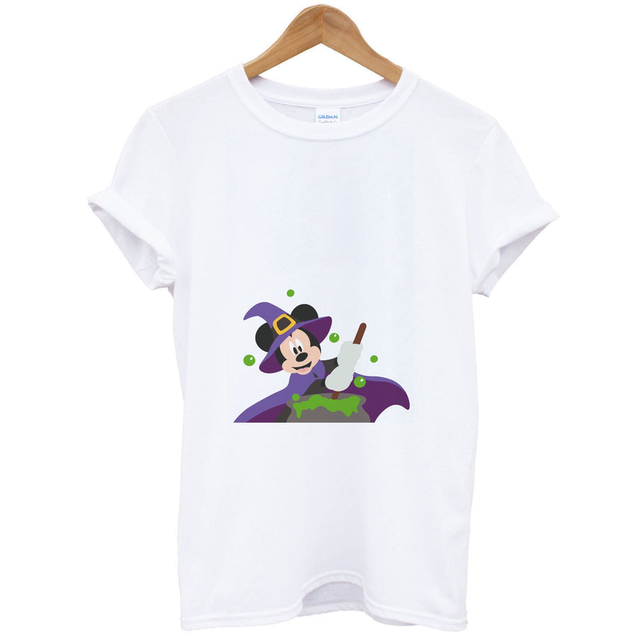 Wizard Mickey Mouse - Disney Halloween T-Shirt