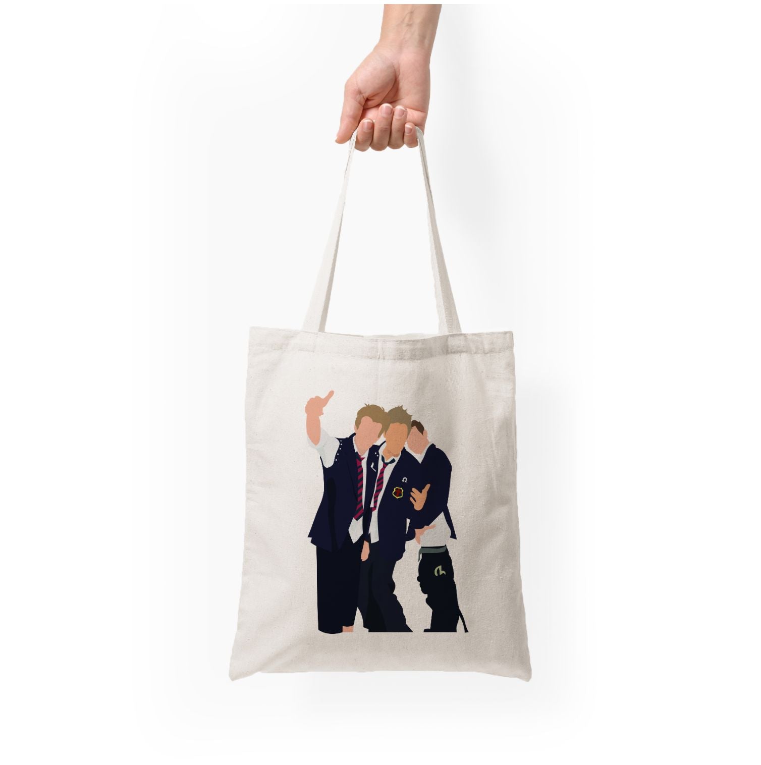 School Clothes - Bust Band Tote Bag