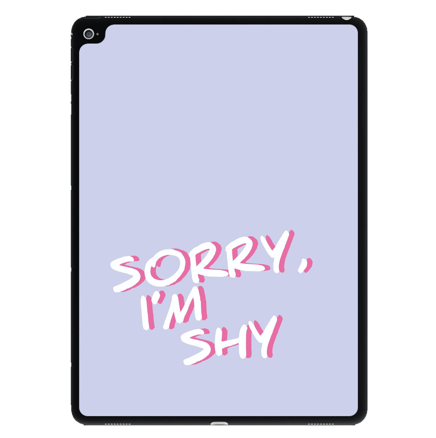Sorry, I'm Shy - Nessa Barrett iPad Case