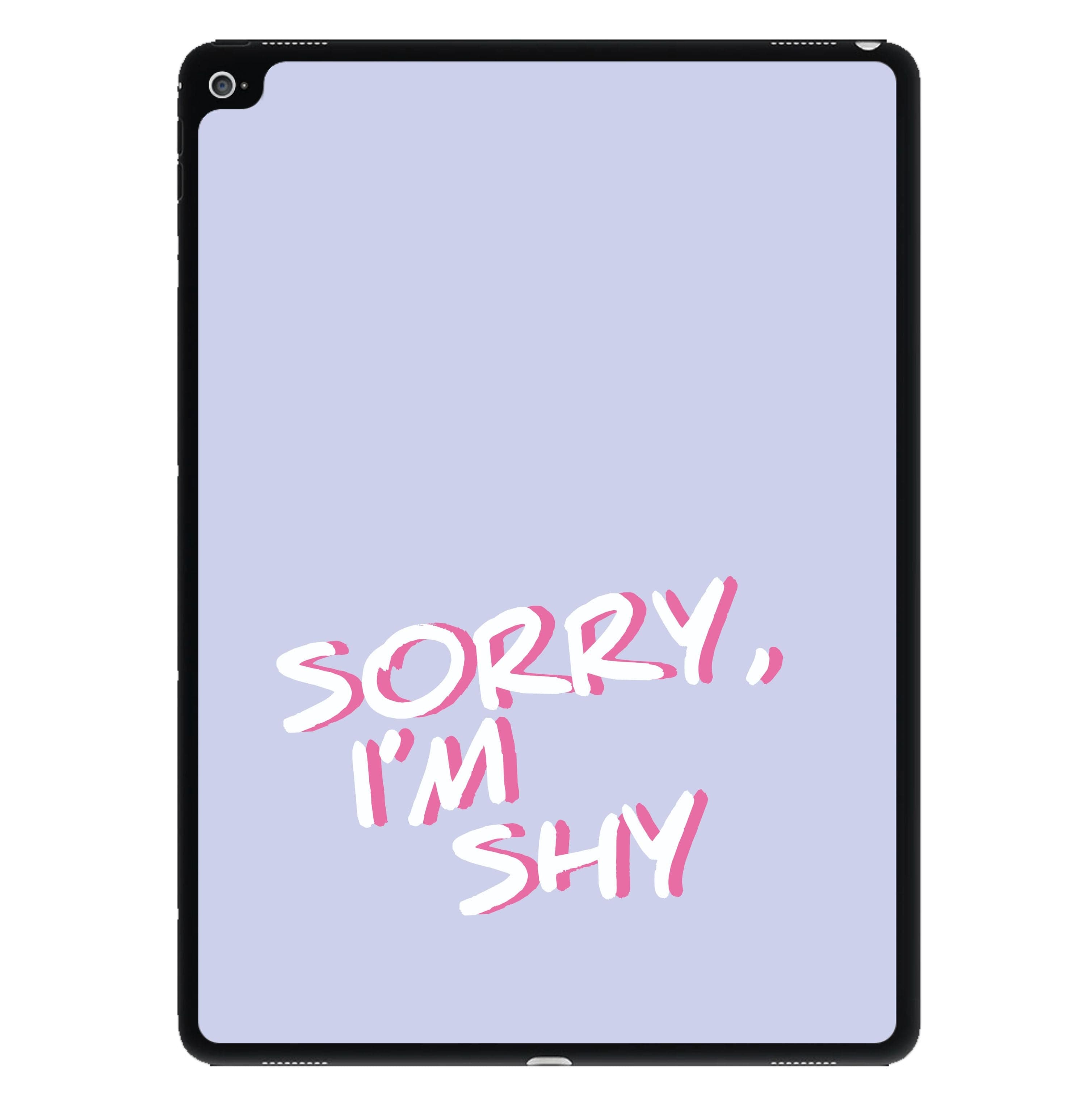 Sorry, I'm Shy - Nessat iPad Case