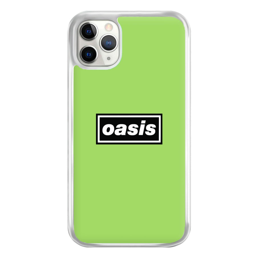 Band Name Green - Oasis Phone Case