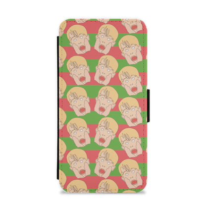 Kevin Pattern Flip / Wallet Phone Case