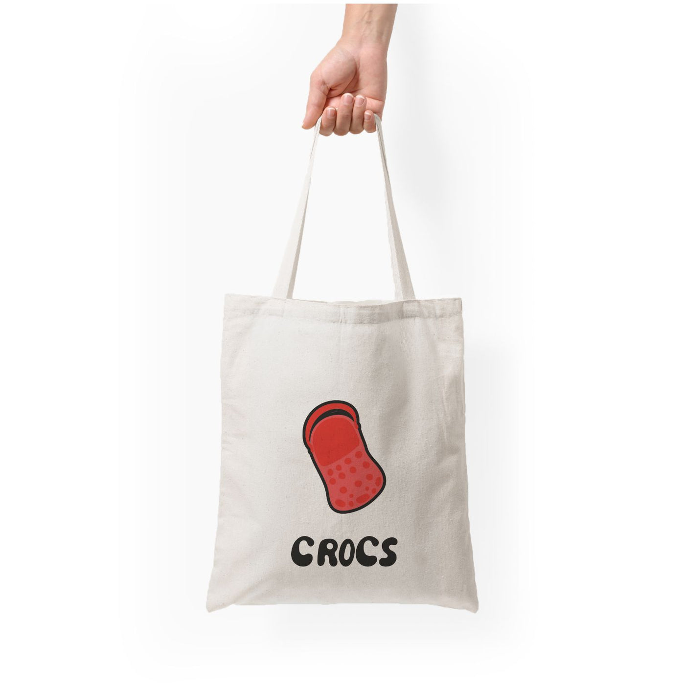 Red - Crocs Tote Bag