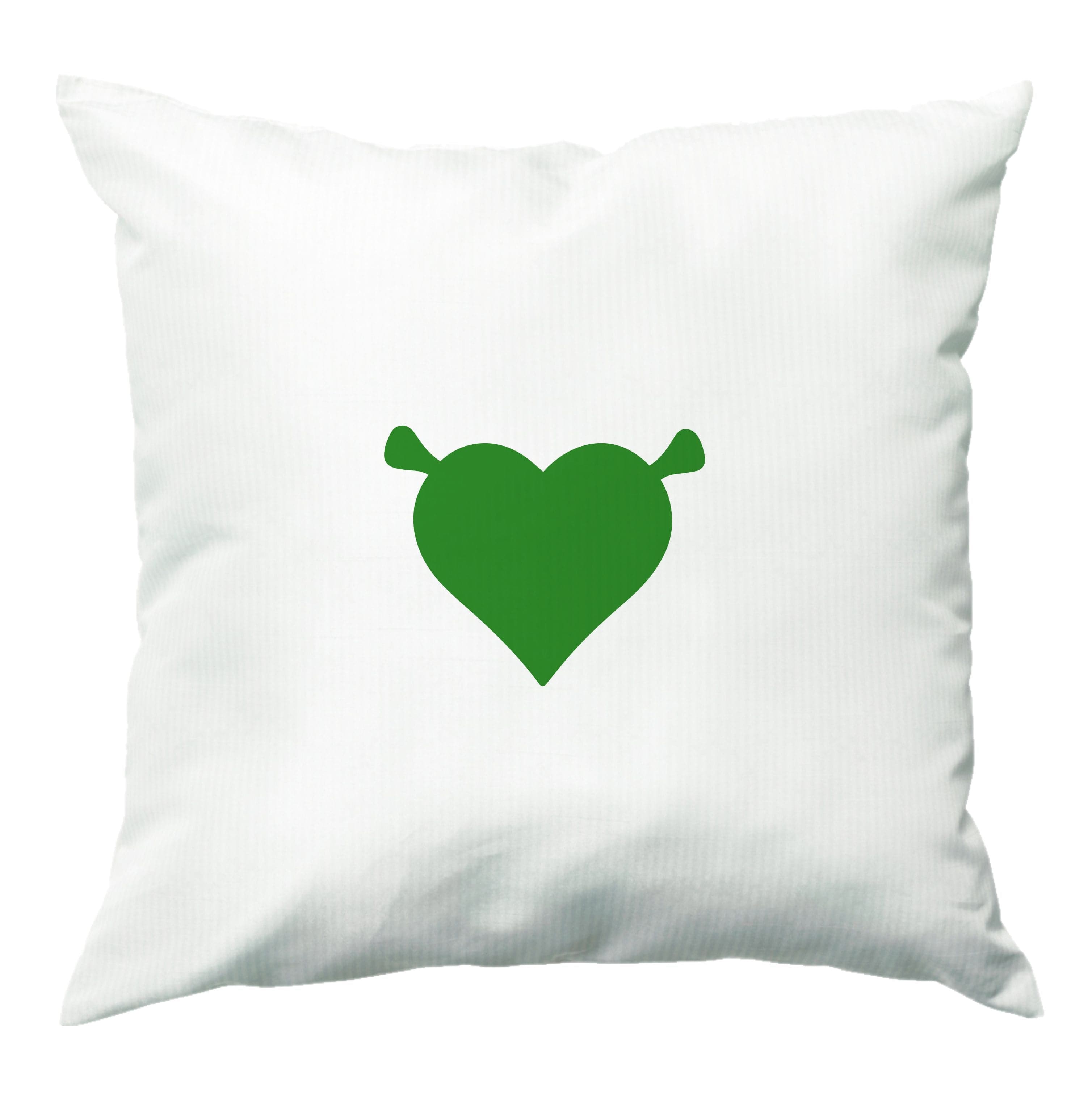 Green Ogre Heart Cushion