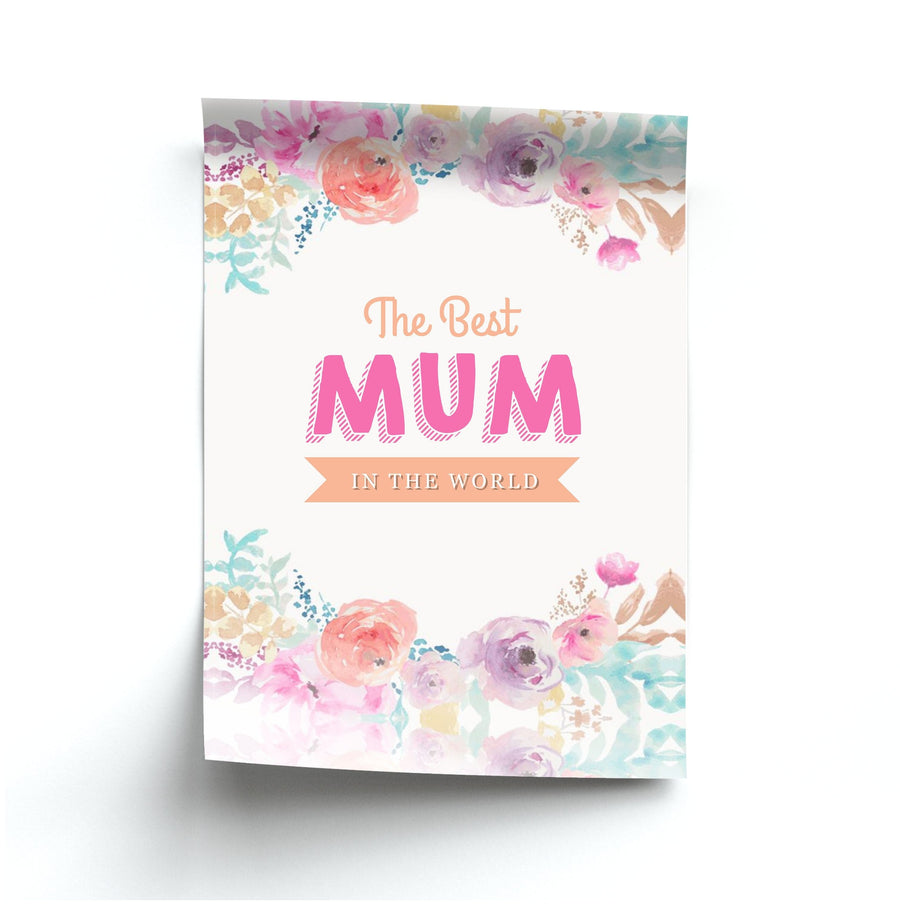 Best Mum In The World Poster