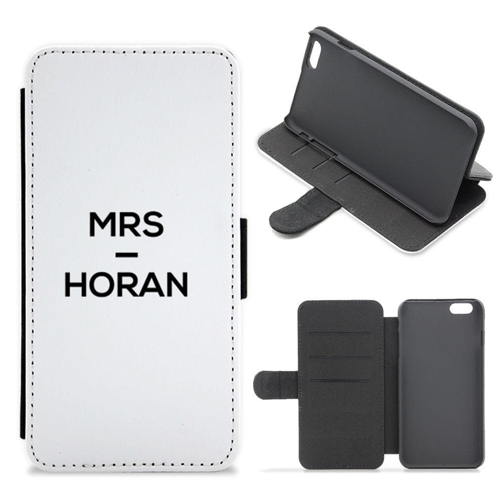 Mrs Horan - Niall Horan Flip / Wallet Phone Case - Fun Cases