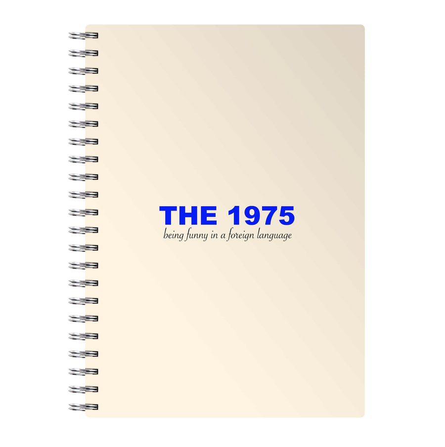 Being Funny - The 1975 Notebook